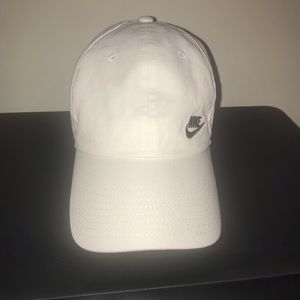 White Nike hat